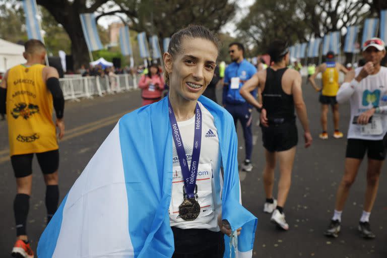 La alegría de Zurita, tras su gran tarea en la Maratón