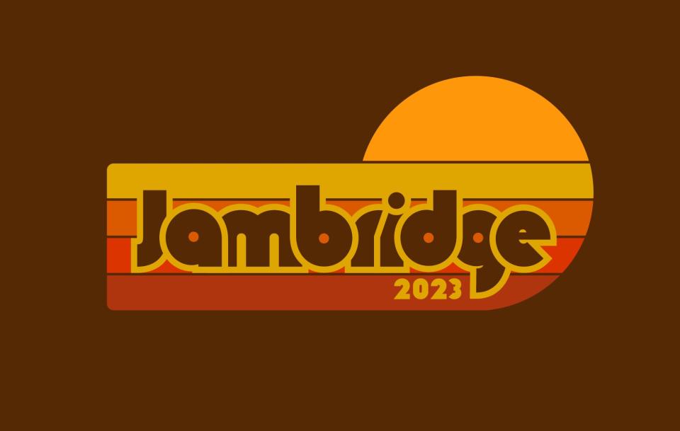 The new logo for Jambridge music festival in Ambridge.