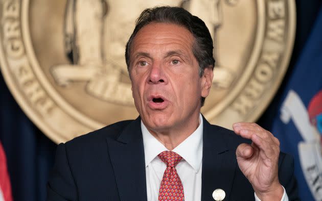 Under Gov. Andrew Cuomo, New York has been very slow in giving out federal rental assistance. Cuomo announced Tuesday that is resigning while he faces a number of sexual harassment allegations. (Photo: Lev Radin/Pacific Press/LightRocket via Getty Images)