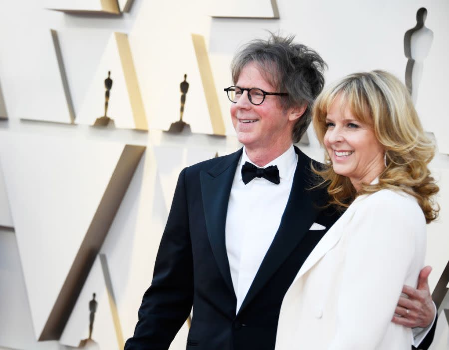 HOLLYWOOD, CALIFORNIA - FEBRUARY 24: (L-R) Dana Carvey and Paula Zwagerman attends the 91st Annual Academy Awards at Hollywood and Highland on February 24, 2019 in Hollywood, California. (Photo by Frazer Harrison/Getty Images)