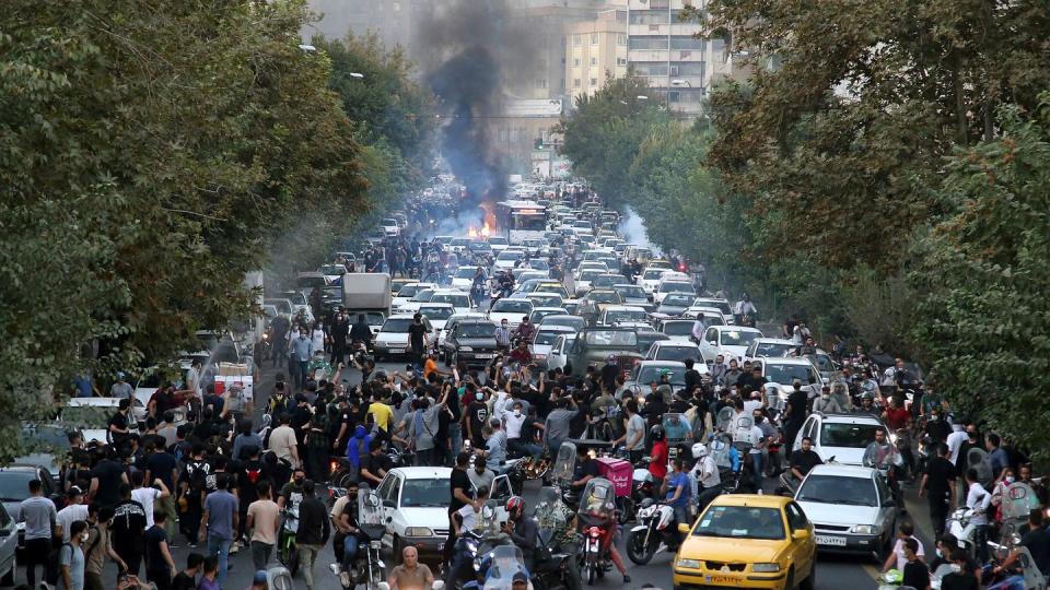 Die Proteste im Iran gehen weiter.(Bild: dpa)