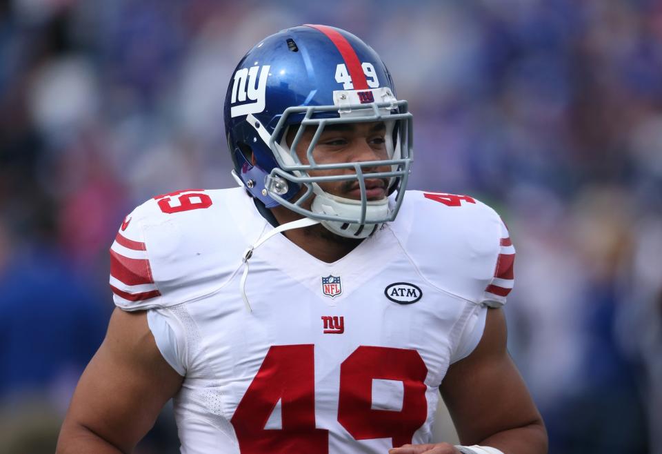 Giants fullback Nikita Whitlock