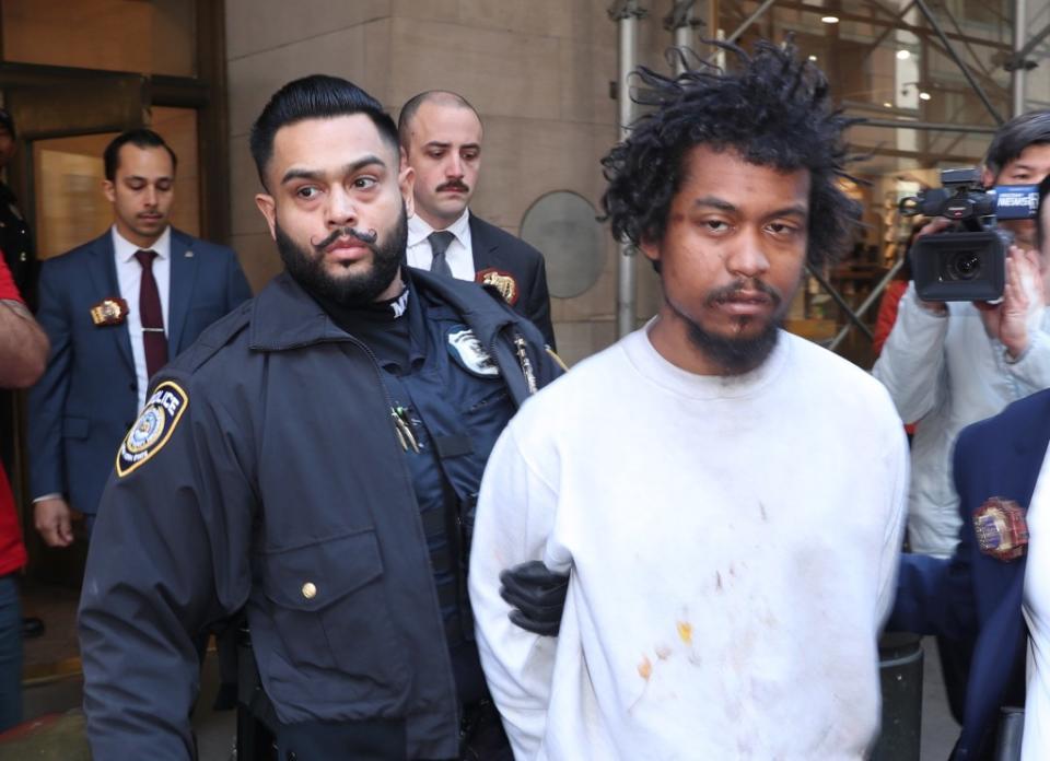 Jean Carlo Zarzuela was arrested Sunday and appeared in court on Monday. G.N.Miller/NYPost