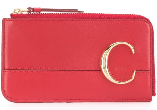 <p>Chloé Chloé C Wallet, $228, <a href="https://rstyle.me/+qwMrT-N7j492qyDaoCLKsQ" rel="nofollow noopener" target="_blank" data-ylk="slk:available here;elm:context_link;itc:0;sec:content-canvas" class="link ">available here</a>.</p>
