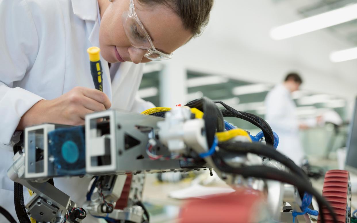 Less than a quarter of parents know what an engineer does, according to a recent survey - © Hero Images Inc. / Alamy Stock Photo