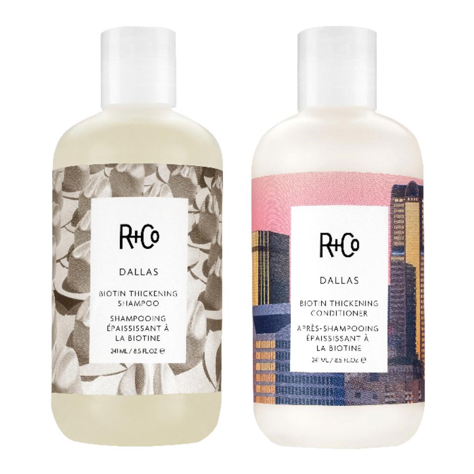 R&Co Dallas Biotin Thickening Shampoo and Conditioner