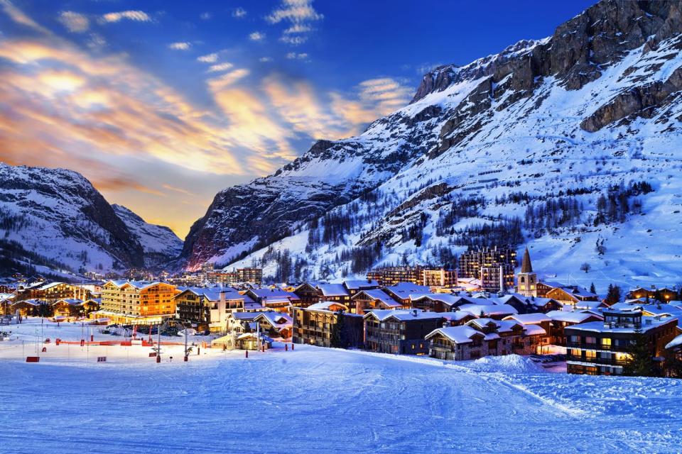 Twinkling and snow-covered, just as an alpine village should be (Shutterstock)