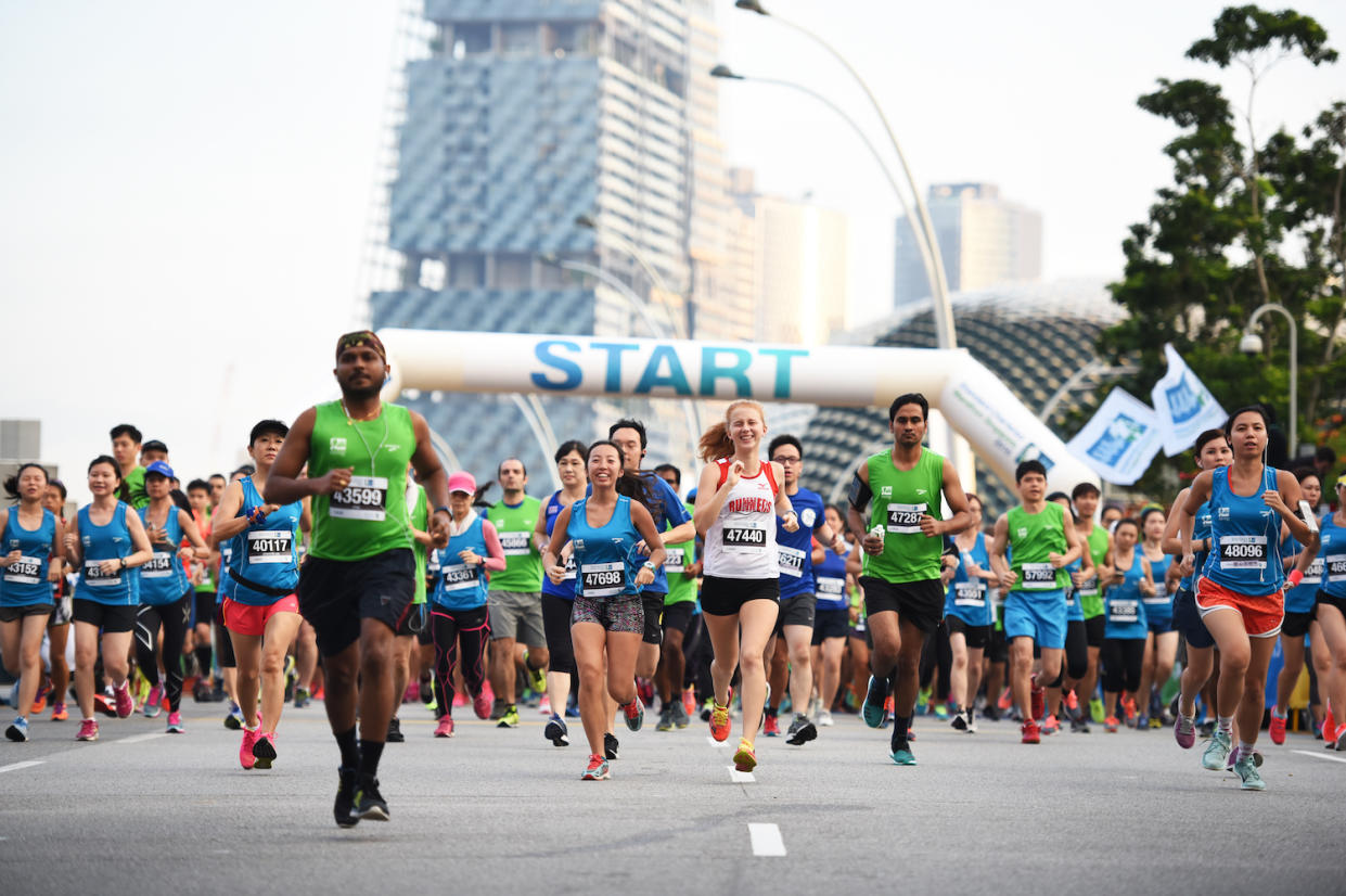 Standard Chartered Singapore Marathon returns to its mass race format on 3 and 4 December. (PHOTO: Standard Chartered Singapore Marathon)