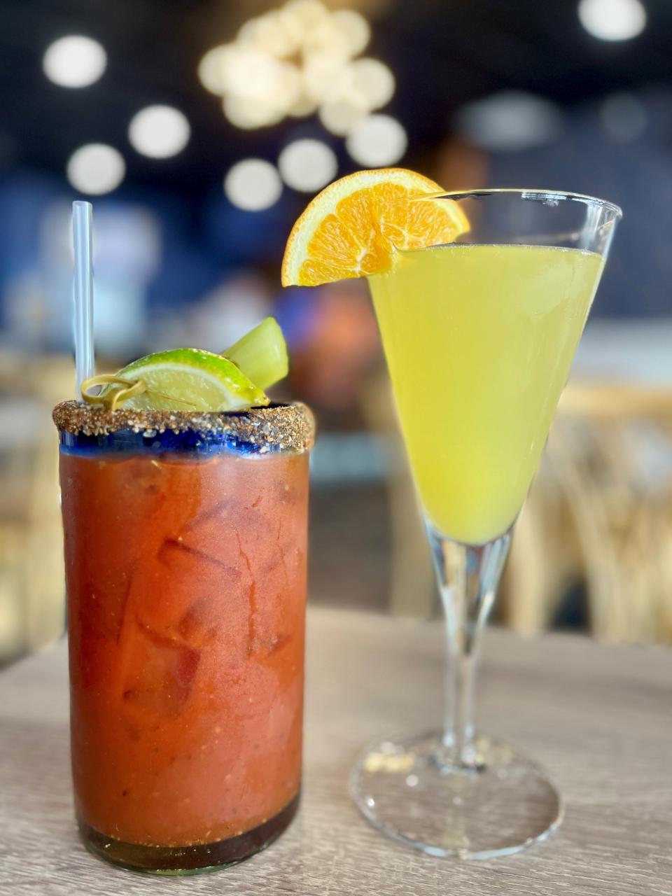 Bloody marys and a variety of mimosas are always available at BARunch.