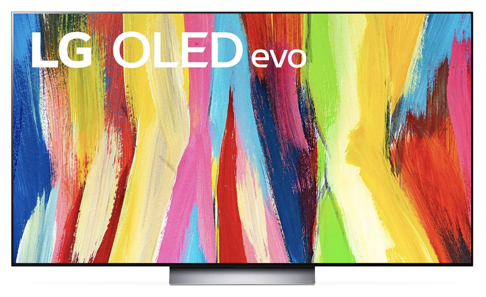 LG OLED Evo C2 Series 55” Alexa Built-in 4k Smart TV (photo via Amazon)