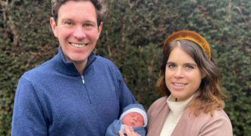 Princess Eugenie and husband Jack Brooksbank have announced they have named their newborn son August. (Getty Images)