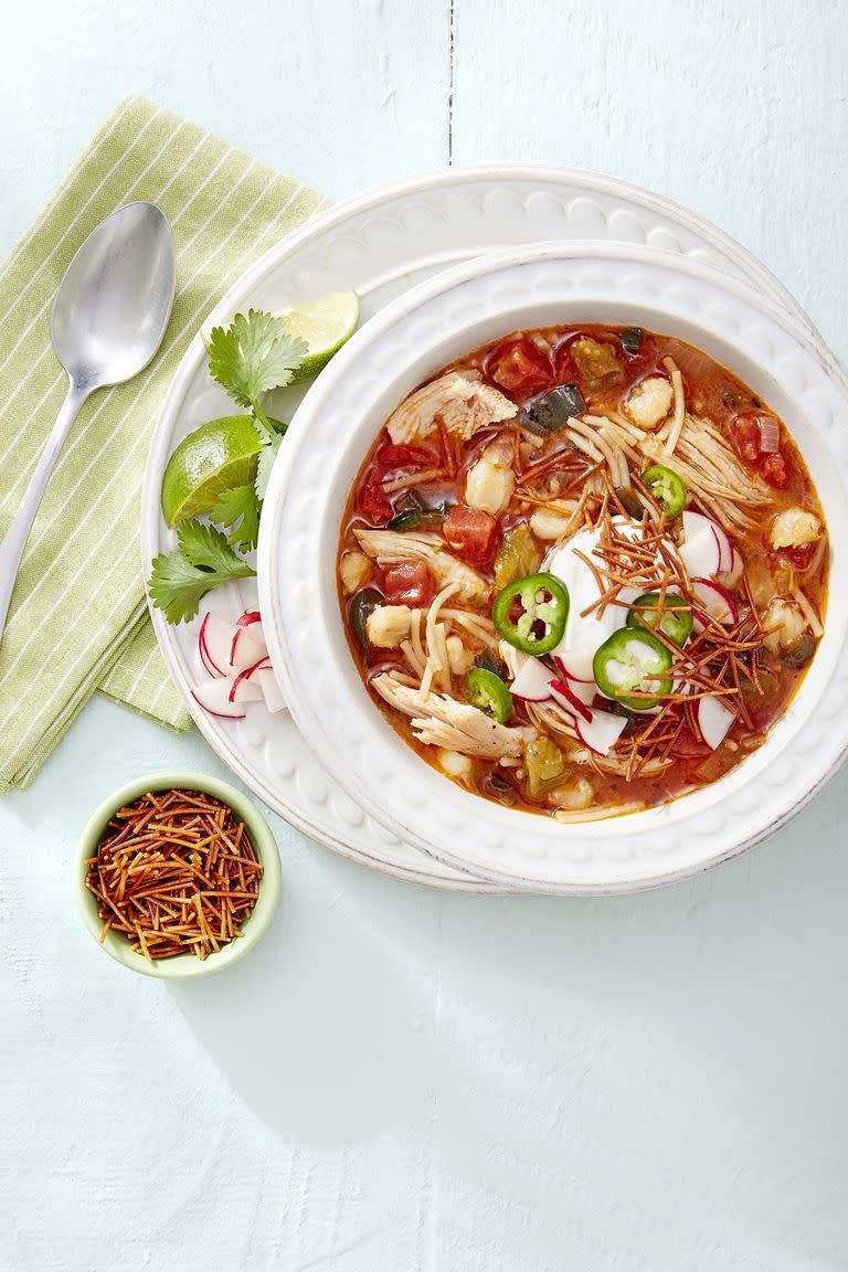 Chicken and Fideo Posole