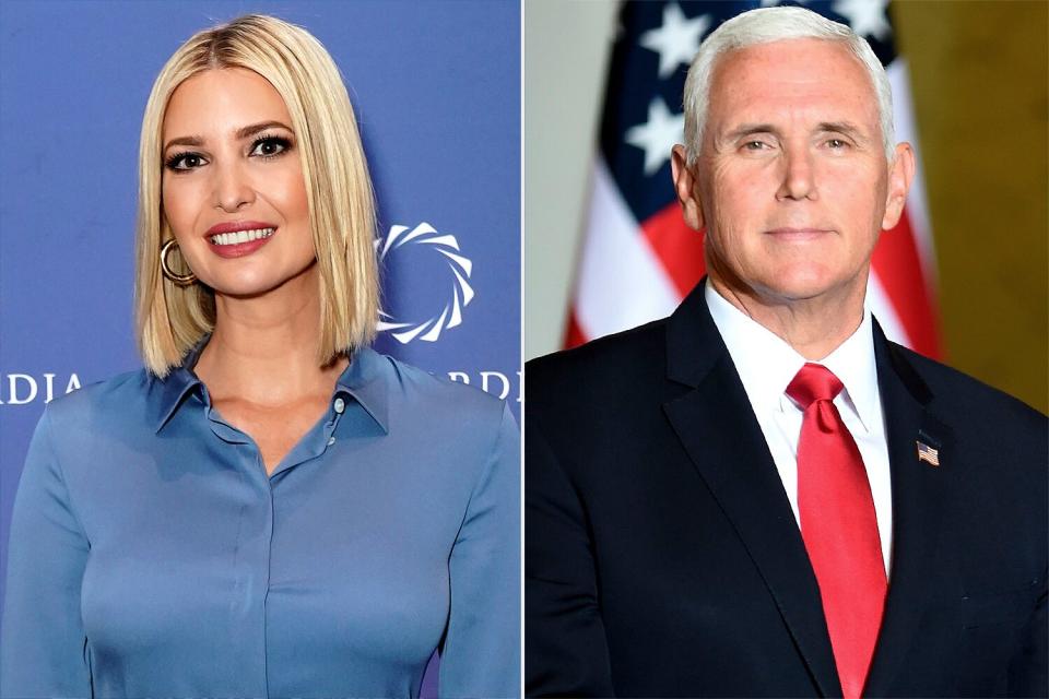 Ivanka Trump, Mike Pence