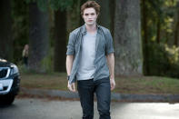 <p>The look that started it all. Pattinson skyrocketed to fame as powdery vampire Edward Cullen in the <em>Twilight</em> franchise in 2008, and his gravity-defying 'do played no small part in the mania.</p>