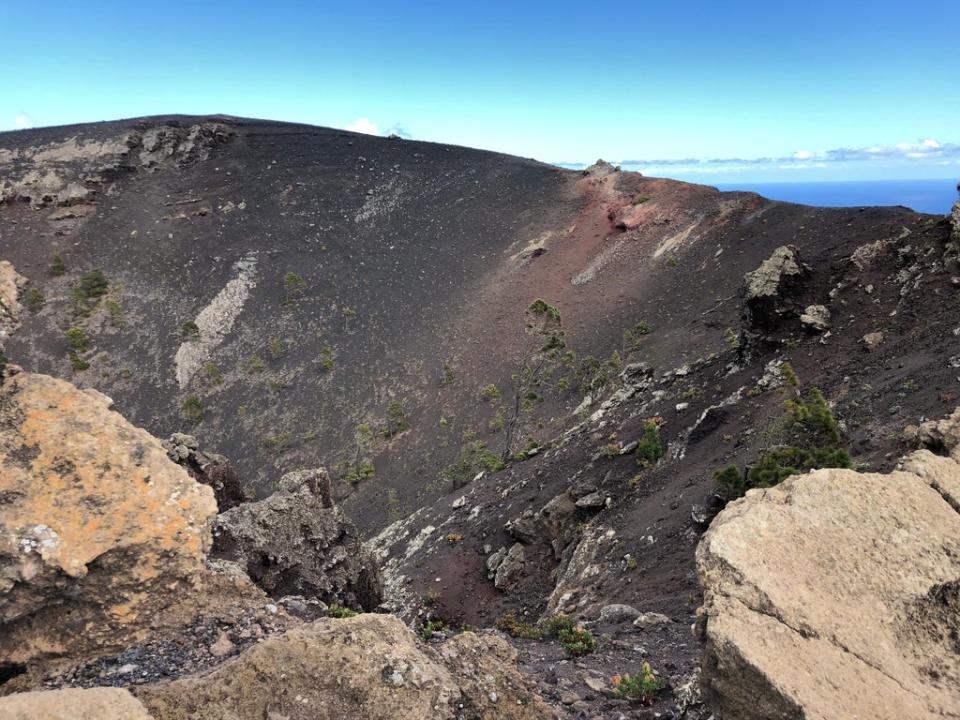 San Antonio Volcano. The volcanic chain last erupted in 1971 (The Independent)