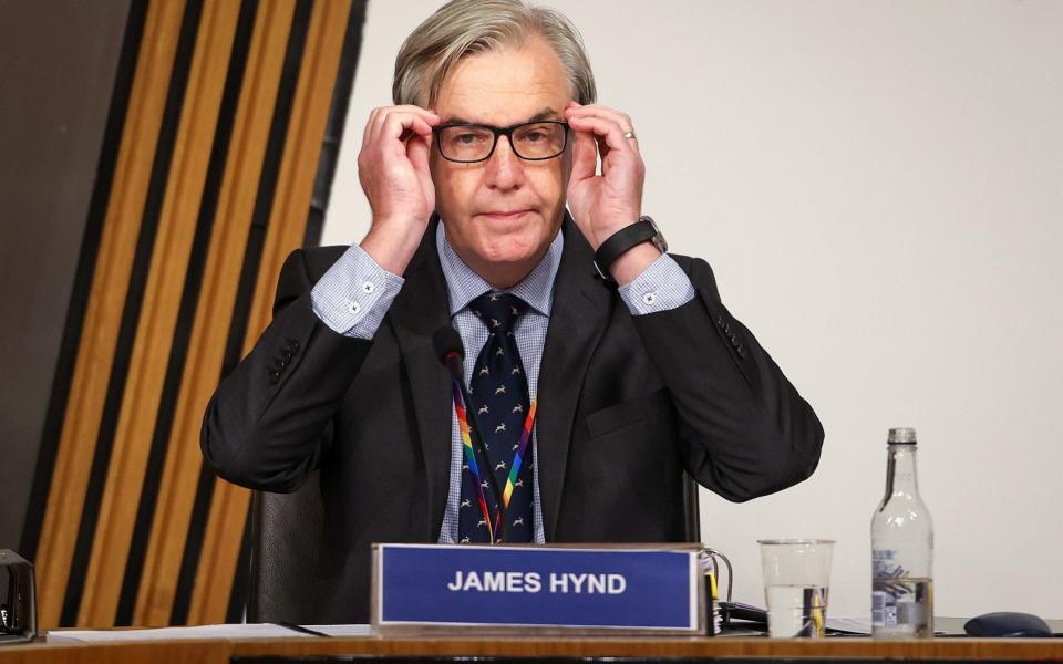 James Hynd, Head of Cabinet, Parliament and Governance Division, Scottish Government - PA