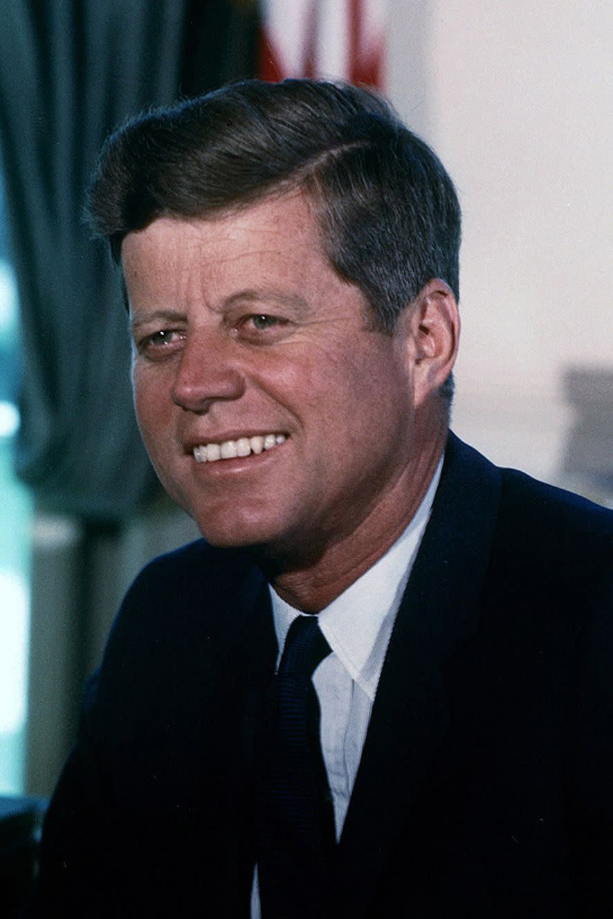 JFK donated his entire salary to charity.