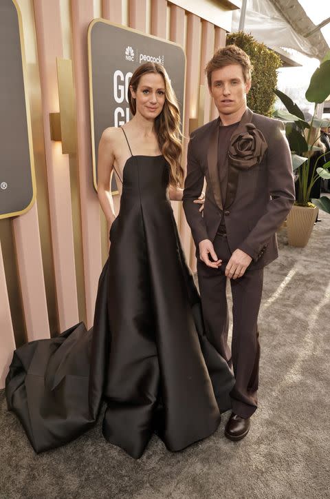 Hannah Redmayne and Eddie Redmayne  COPYRIGHT: Getty Images  PHOTO CREDIT: Todd Williamson/NBC