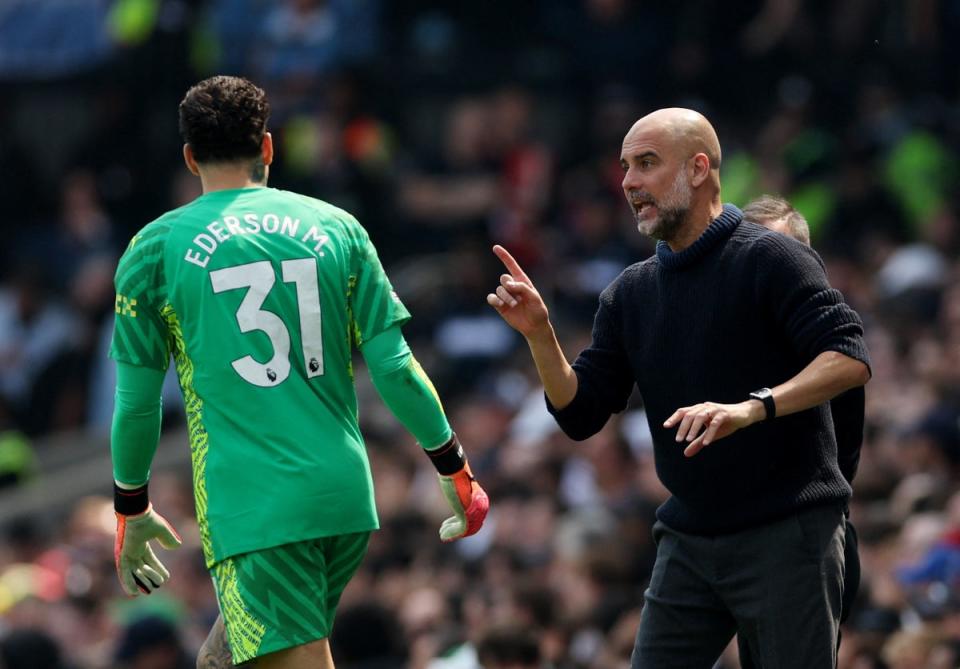 Pep Guardiola has backed City to win the title (Action Images via Reuters)