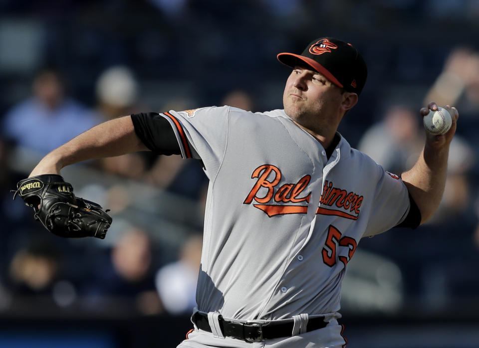 The Orioles might continue their tear down by getting rid of Zach Britton. (AP Photo)