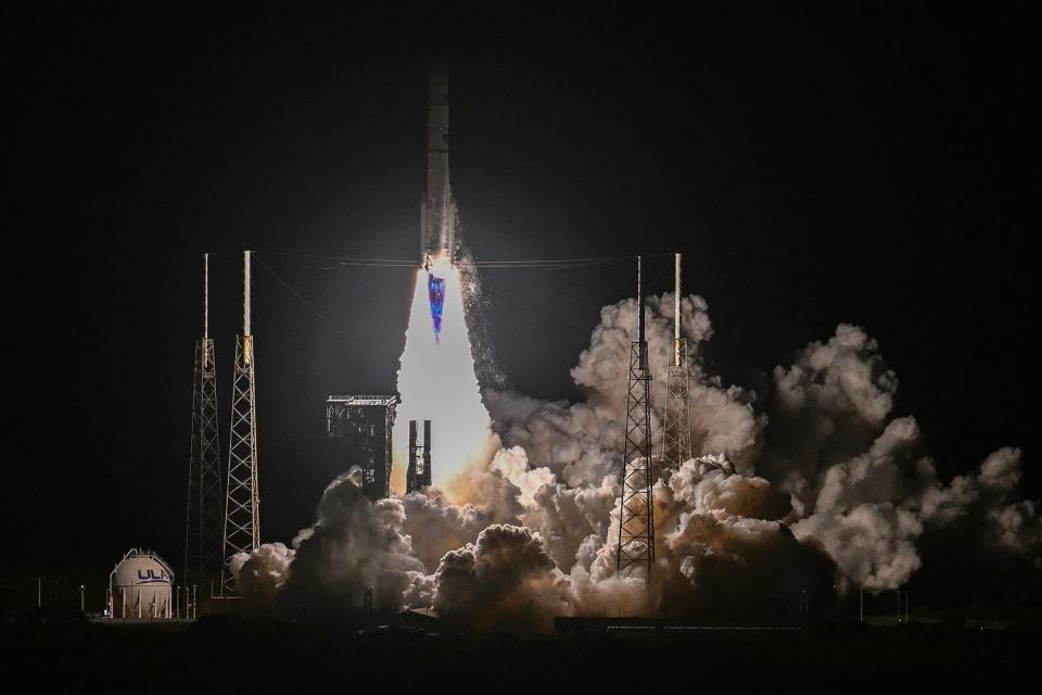 <p>CHANDAN KHANNA/AFP via Getty</p> United Launch Alliance