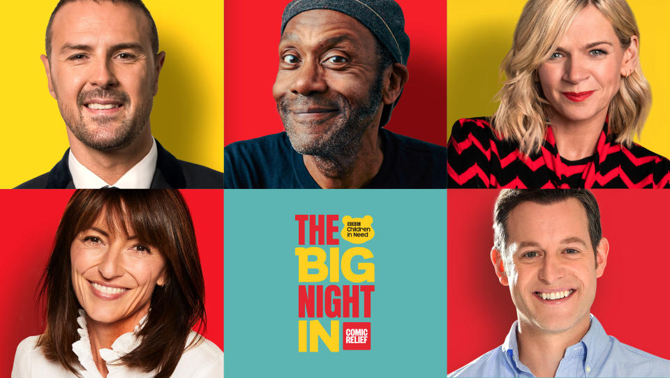 The Big Night In is bringing Comic Relief and Children in Need together to raise funds. (BBC)