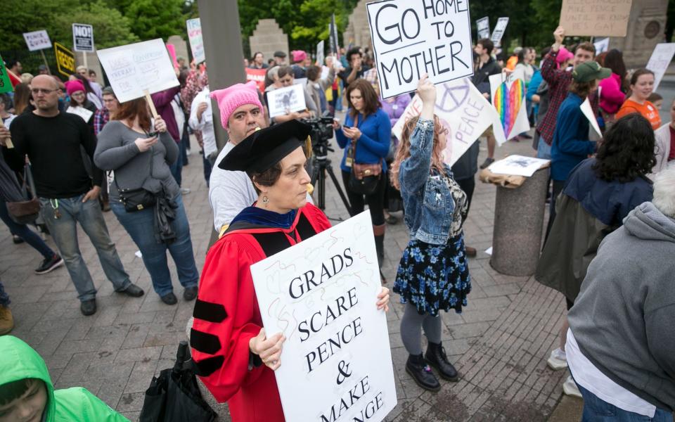 Protests - Credit: South Bend Tribune