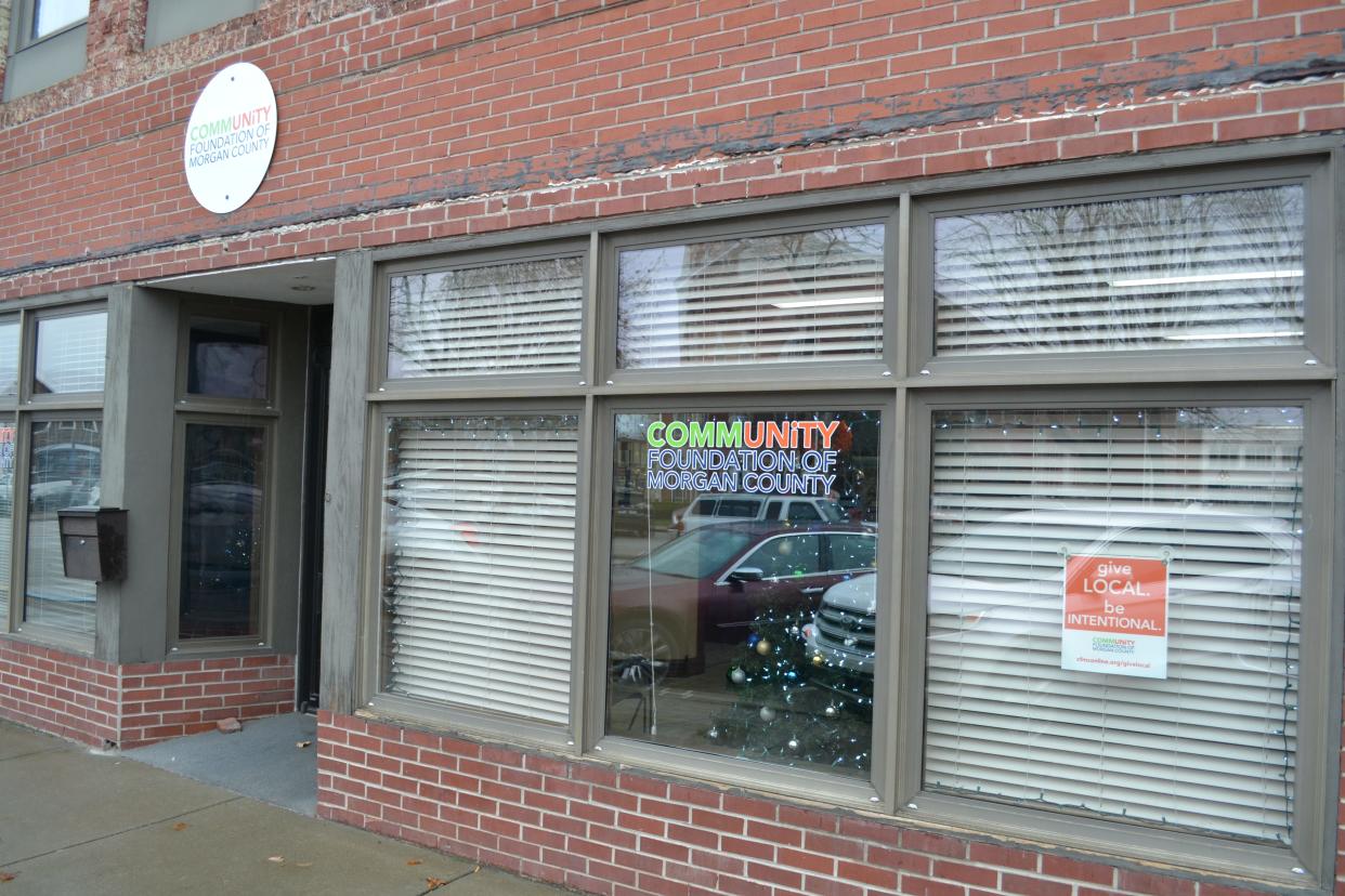 The Community Foundation of Morgan County's Martinsville office stands at 56 N. Main St., Martinsville.