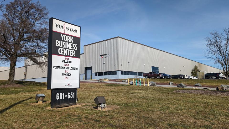 601-651 Memory Lane in Springettsbury Township is a distribution and manufacturing facility that is nearly 1.6 million square feet and has multiple tenants occupying the space.