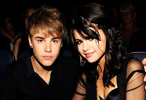 Justin Bieber and  Selena Gomez | Photo Credits: Kevin Mazur/WireImage.com