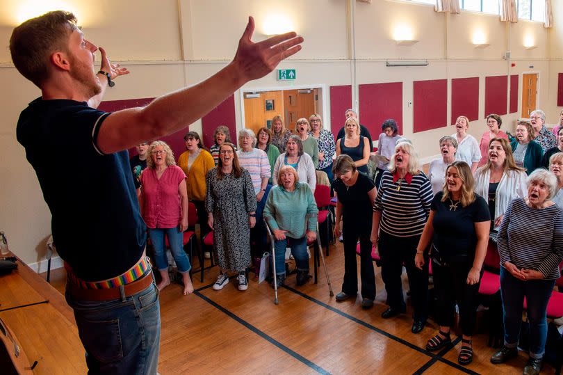 Dumfries Community Choir on song