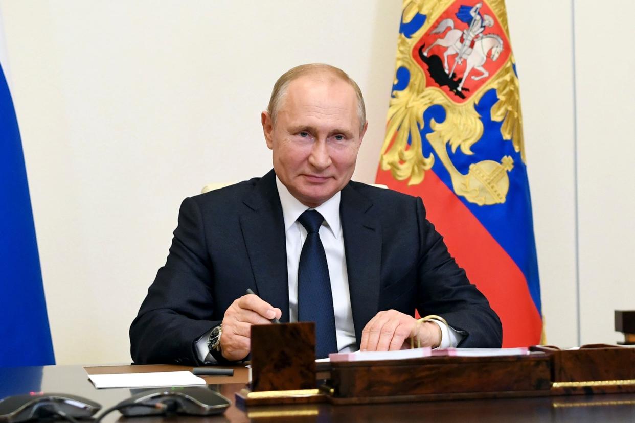 Russian President Vladimir Putin: AP