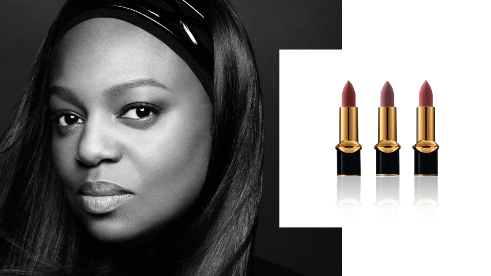 <p>Affectionately referred to as “Muva Pat,” Pat McGrath is a legendary makeup artist who has mastered the runways’ most-talked-about makeup looks. There’s a reason why supermodels such as Kate Moss, Naomi Campbell, and Gigi Hadid look to her for beauty guidance — she knows how to create products that make women look and feel sexy, powerful, and cool.<br><br>Mattetrance: Curated Collection of 3 in Skin Show, $95, <a rel="nofollow noopener" href="https://www.patmcgrath.com/products/mattetrance-curated-collection-of-3" target="_blank" data-ylk="slk:patmcgrath.com;elm:context_link;itc:0;sec:content-canvas" class="link ">patmcgrath.com</a>. (Art by Quinn Lemmers for Yahoo Lifestyle) </p>