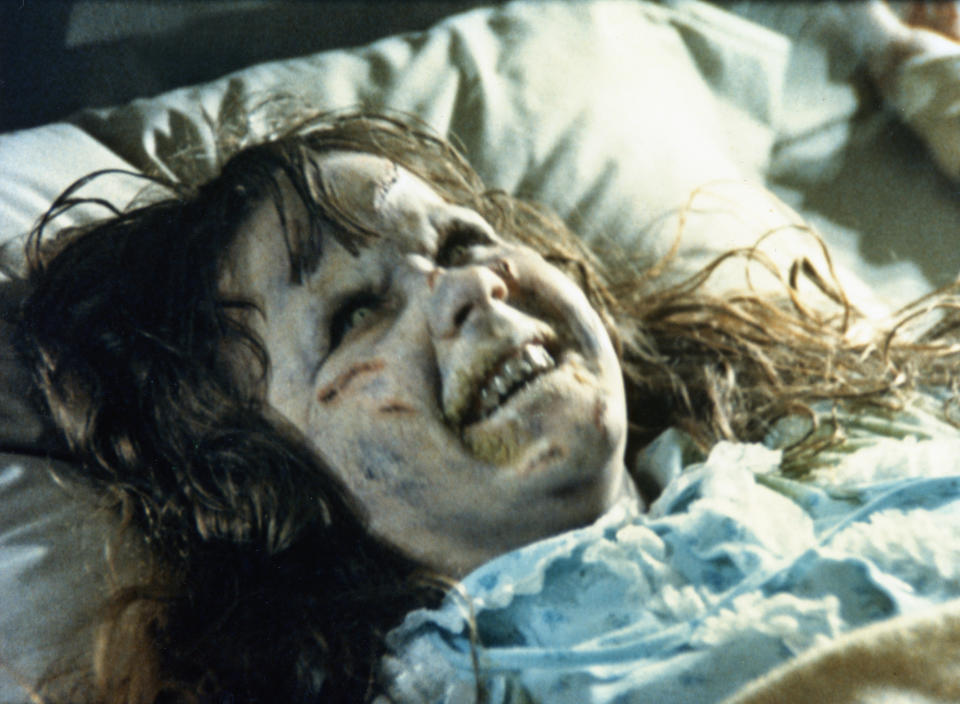 Kino. The Exorcist, USA, 1973, aka: Der Exorzist, Regie: William Friedkin, Darsteller: Linda Blair. (Photo by FilmPublicityArchive/United Archives via Getty Images)