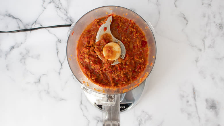 cherry pepper relish blended