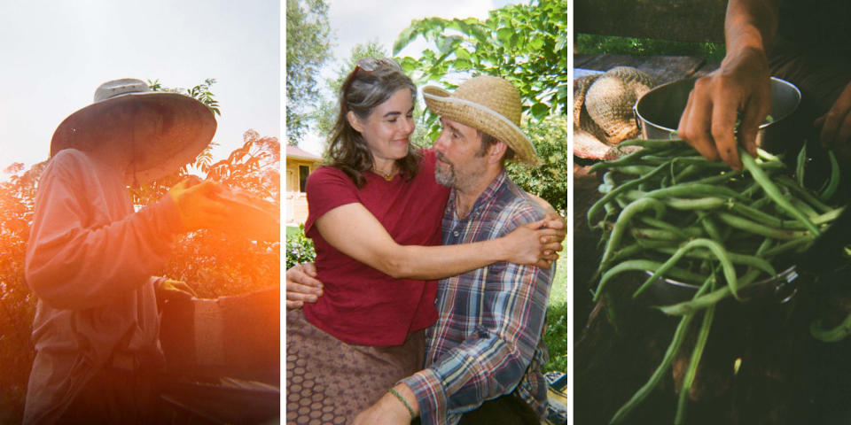 The Possibility Alliance is an 11-acre homestead that operates without power, running water or a sewer system. The Hughes family, which operates the alliance, pays only one monthly bill for landline phone service.
 (Evan Bush / NBC News)