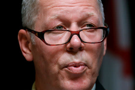 Canada's Chief of Defence Staff General Jonathan Vance takes part in a news conference upon the release of a progress report on addressing inappropriate sexual behaviour in the Canadian Armed Forces, in Ottawa, Ontario, Canada August 30, 2016. REUTERS/Chris Wattie