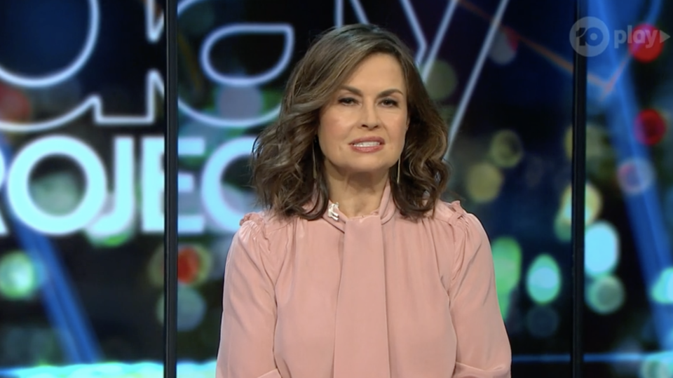Lisa Wilkinson on The Project