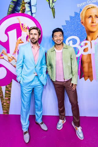 Ryan Gosling Channels Ken in Pastels for 'Barbie' Press Day in Toronto