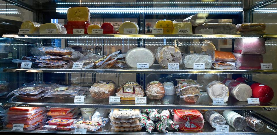 Bohemian Delicious, a European deli, bakery and restaurant at 999 Cattlemen Road in Sarasota, has a fine selection of cheeses and deli meats.
