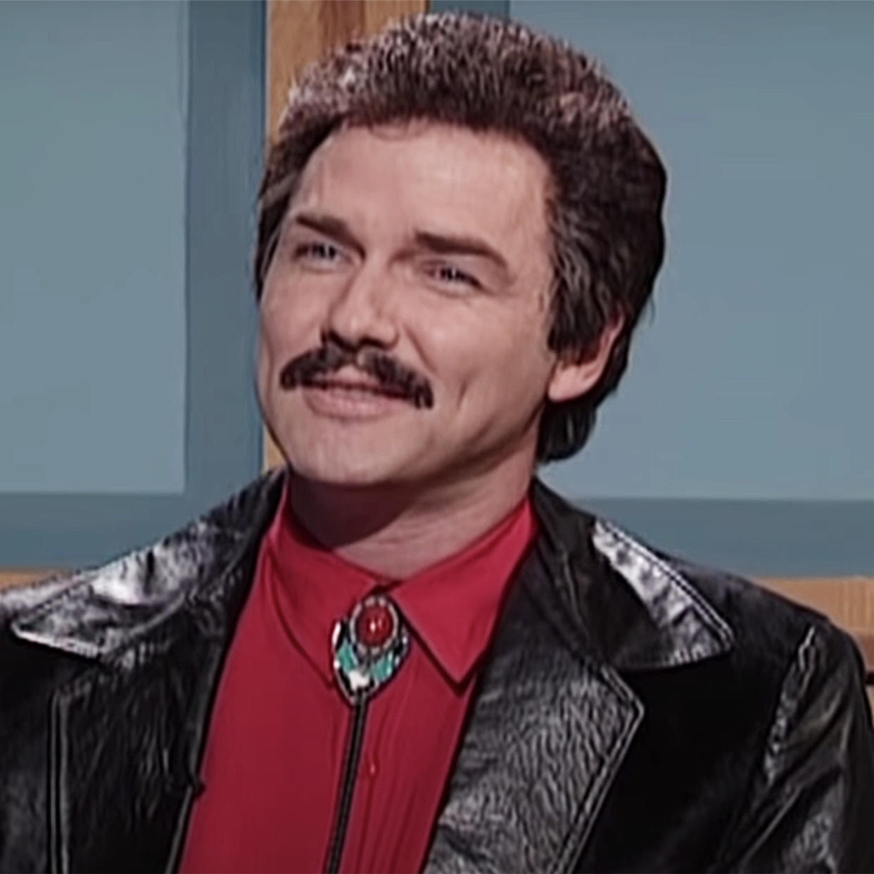 Norm Macdonald as Burt Reynolds during a 