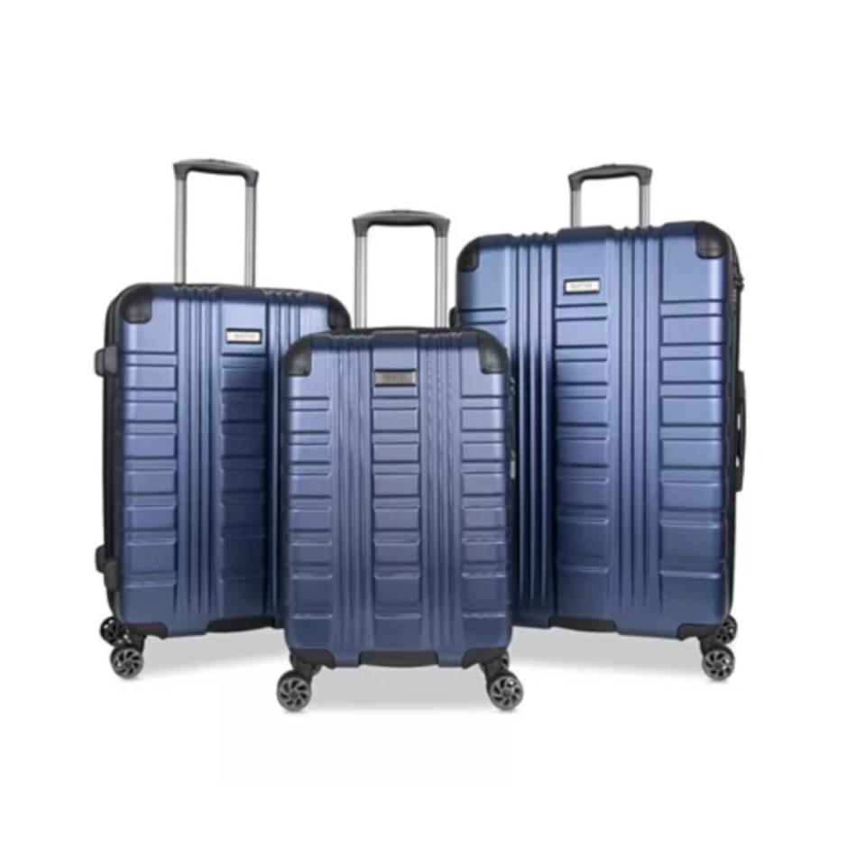 Kenneth Cole Reaction 42nd Street 3-Pc. Hardside Luggage Set. (Photo: Macy's)