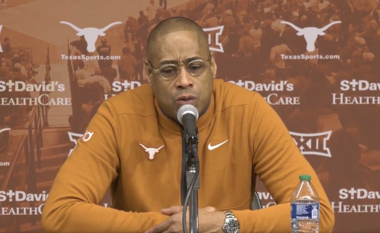 Texas coach Rodney Terry took offense at how UCF celebrated its upset victory over the Longhorns on Wednesday night.