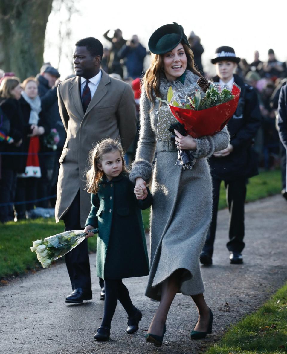 Kate Middleton et la princesse Charlotte