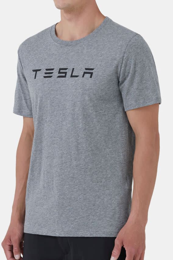 Tesla Men's Large Wordmark Tee