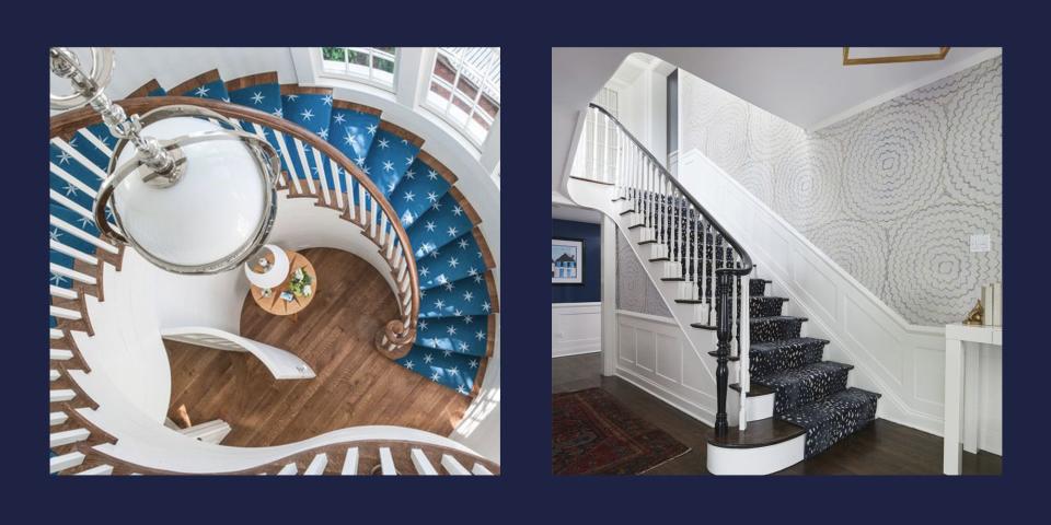25 Carpeted Staircases That Are Far From Ordinary and Totally Chic