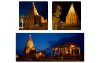 The Big Temple by night