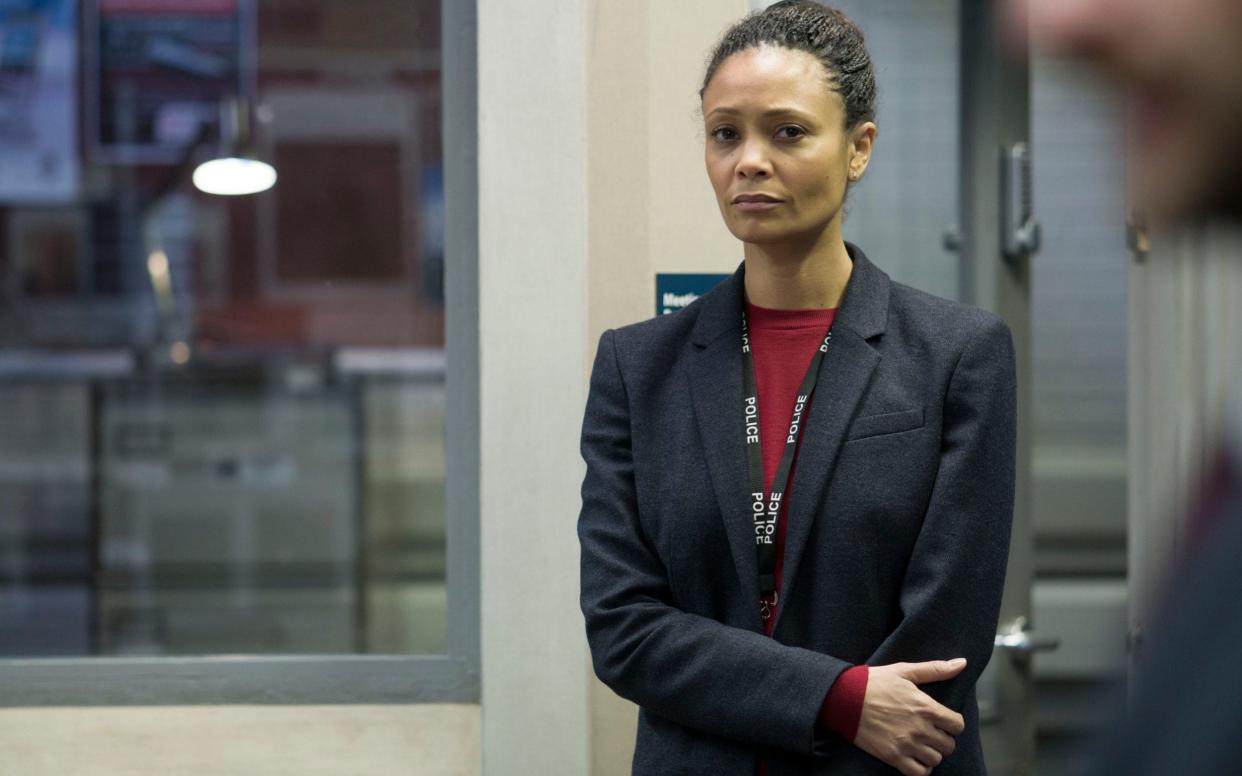 Headed stateside?: Thandie Newton in Line of Duty - BBC