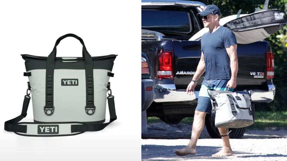 Celeb-approved gifts: Yeti Cooler Bag.