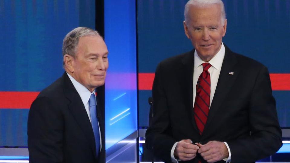 Bloomberg y Biden